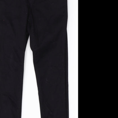 New Look Womens Black  Cotton Skinny Jeans Size 4 L26 in Regular