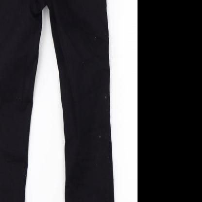 New Look Womens Black  Cotton Skinny Jeans Size 4 L26 in Regular