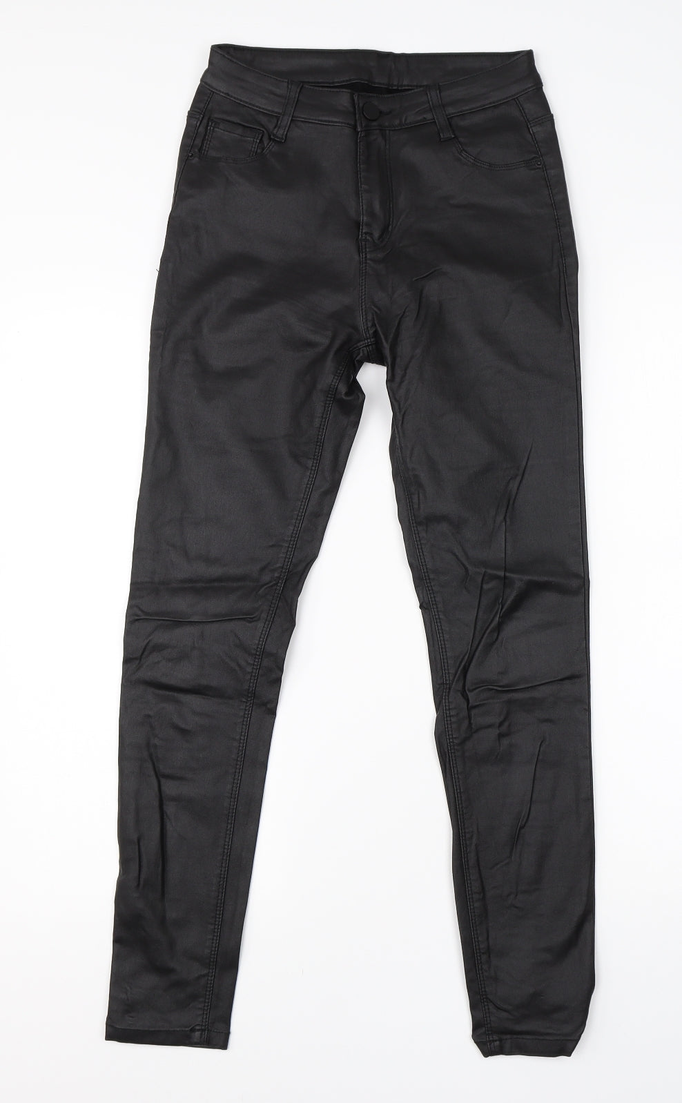 Preworn Girls Blue  Polyamide Skinny Jeans Size XL L26 in Regular
