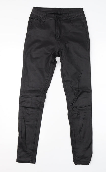 Preworn Girls Blue  Polyamide Skinny Jeans Size XL L26 in Regular
