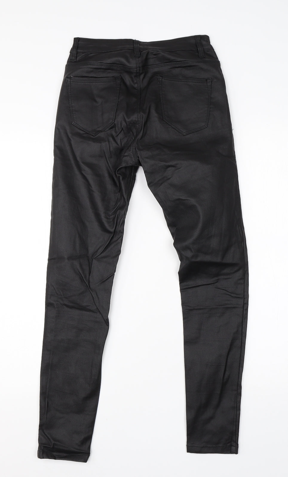 Preworn Girls Blue  Polyamide Skinny Jeans Size XL L26 in Regular