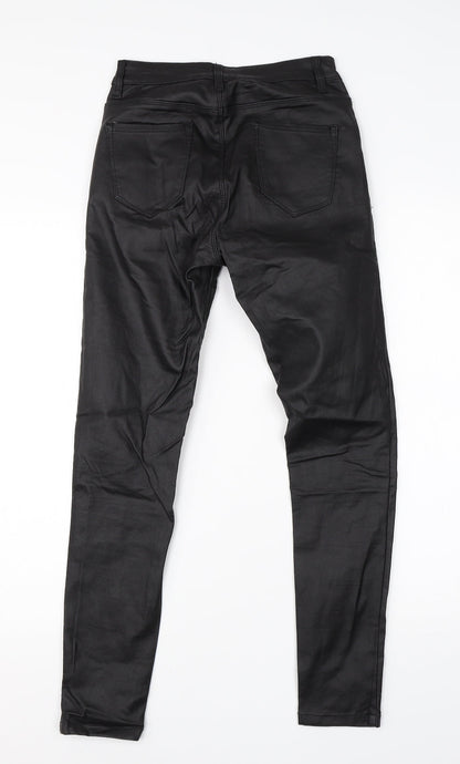 Preworn Girls Blue  Polyamide Skinny Jeans Size XL L26 in Regular