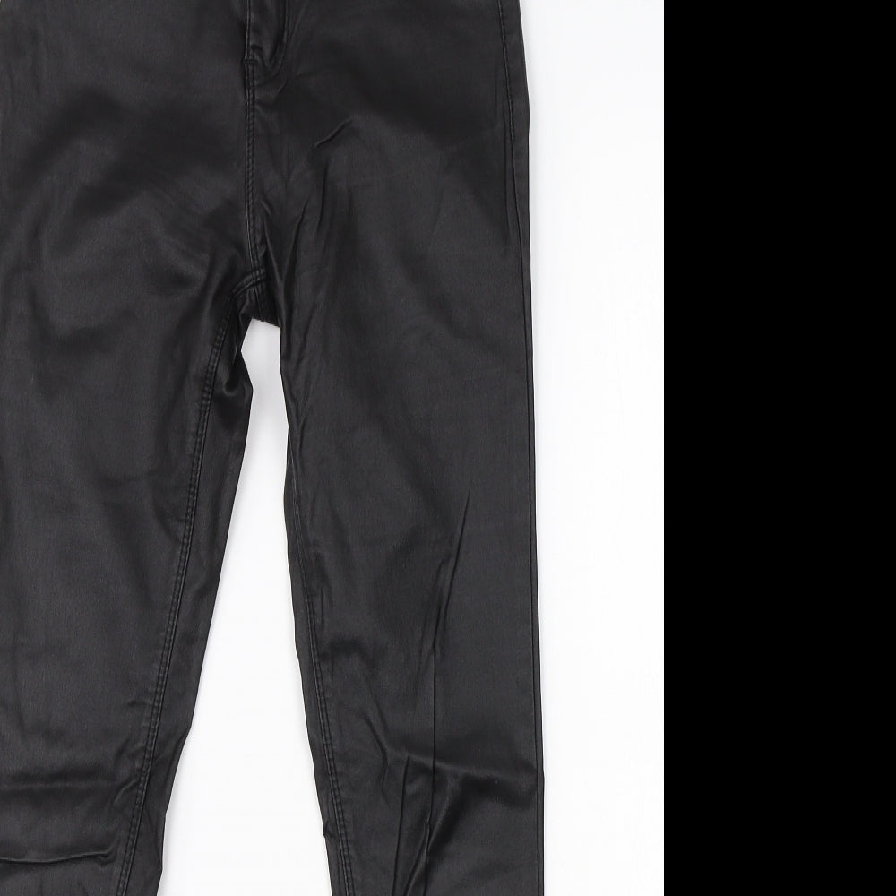 Preworn Girls Blue  Polyamide Skinny Jeans Size XL L26 in Regular