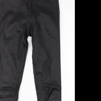 Preworn Girls Blue  Polyamide Skinny Jeans Size XL L26 in Regular
