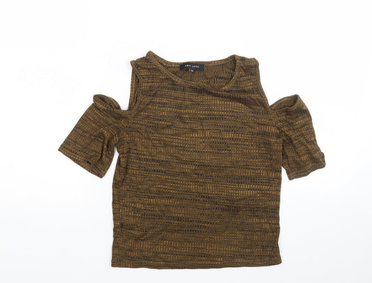 Womens UK Size 10 New Look Brown Pullover Jumper