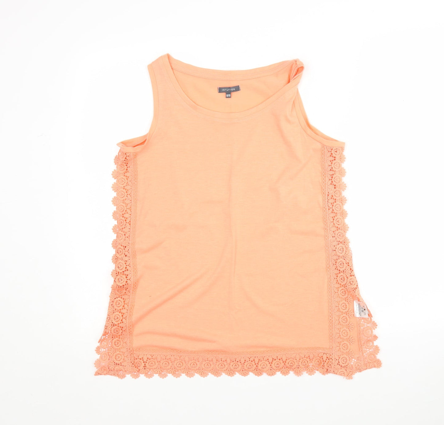 Womens UK Size 8 Intuition Pink Basic Tank