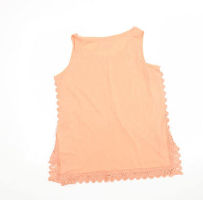 Womens UK Size 8 Intuition Pink Basic Tank