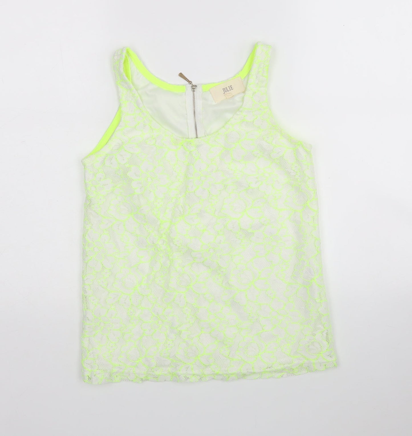 Womens UK Size S Julie Multicoloured Basic Tank