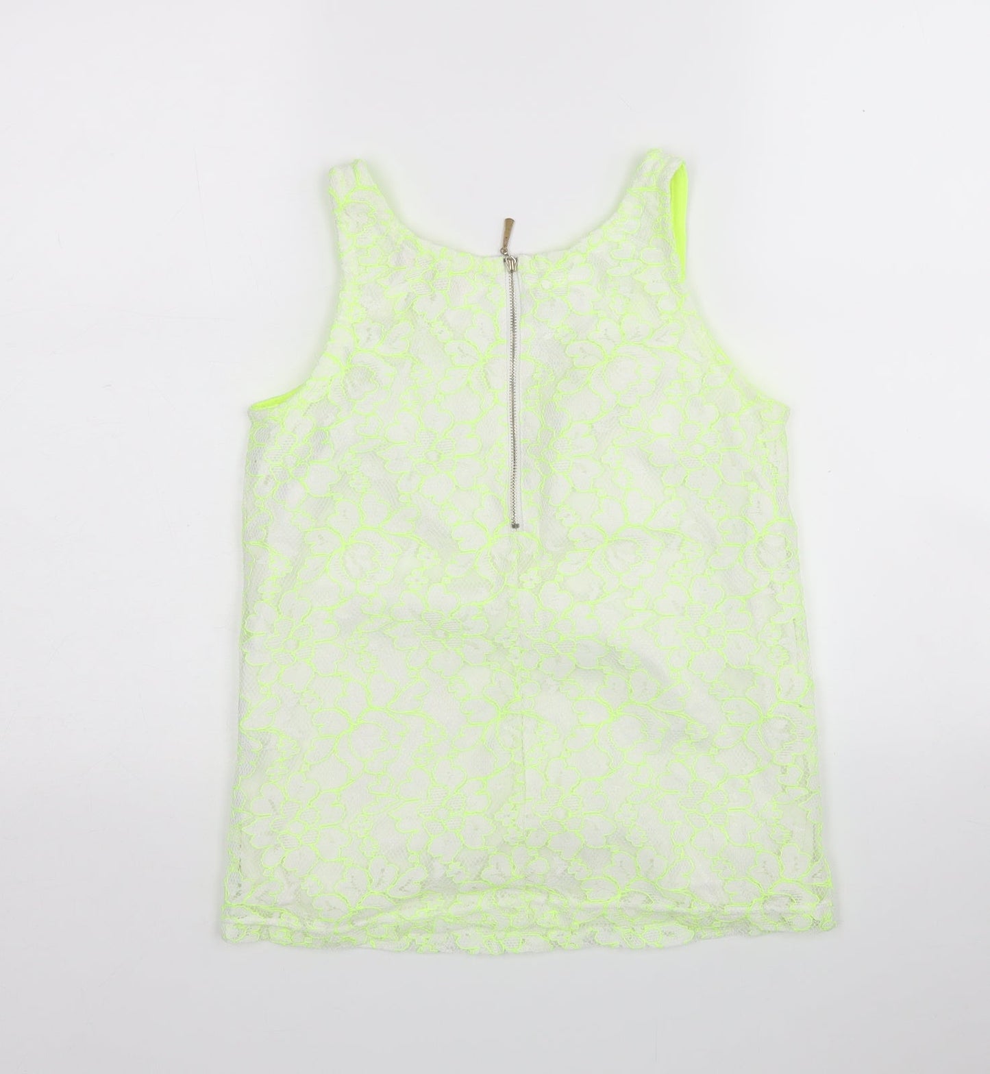 Womens UK Size S Julie Multicoloured Basic Tank