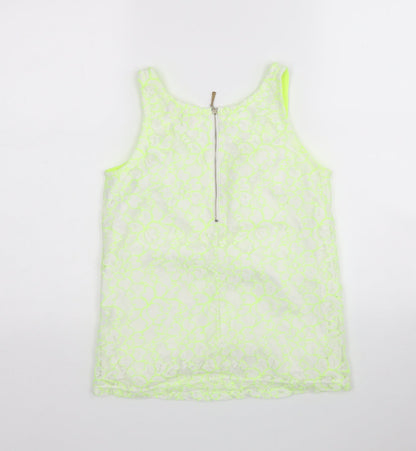 Womens UK Size S Julie Multicoloured Basic Tank
