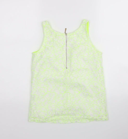 Womens UK Size S Julie Multicoloured Basic Tank
