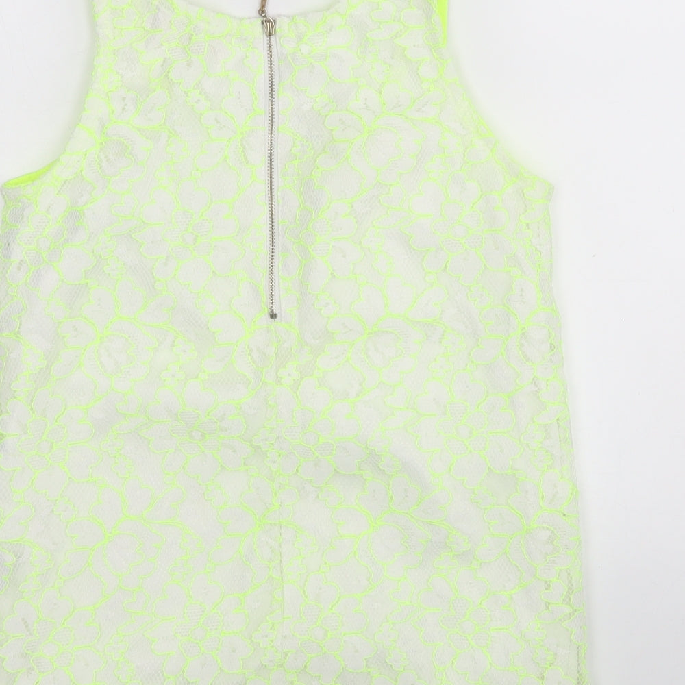 Womens UK Size S Julie Multicoloured Basic Tank