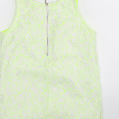 Womens UK Size S Julie Multicoloured Basic Tank