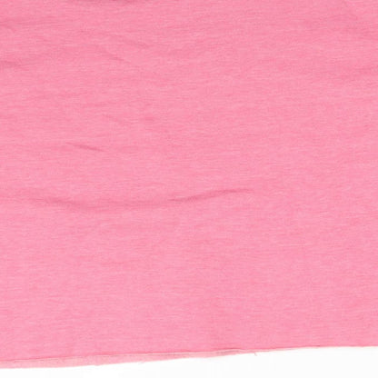 Studio Womens Pink  Polyester Pullover Sweatshirt Size 14