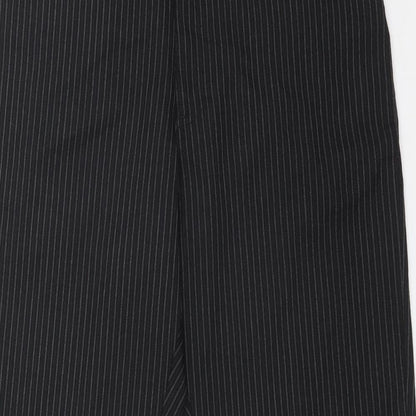 Womens UK Size 32 NEXT Regular Fit Dress Pants Black Trousers