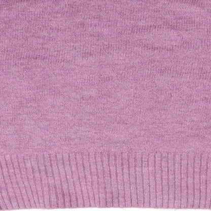 M&S Womens Purple  Acrylic Pullover Sweatshirt Size L