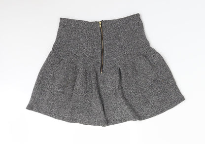 Papaya Womens Multicoloured  Cotton Skater Skirt Size 8