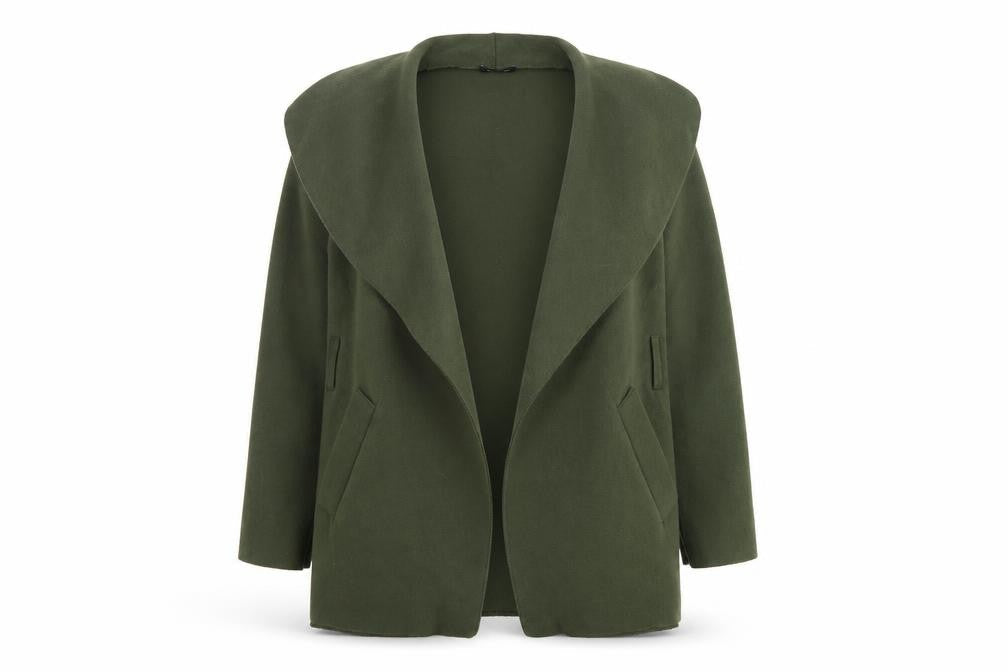 Womens UK Size S Preworn Green Jacket