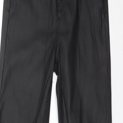 DENIM CO Womens Black  Polyester Skinny Jeans Size 4 L28 in Regular