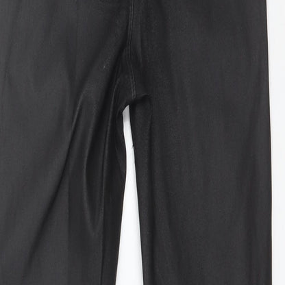 DENIM CO Womens Black  Polyester Skinny Jeans Size 4 L28 in Regular