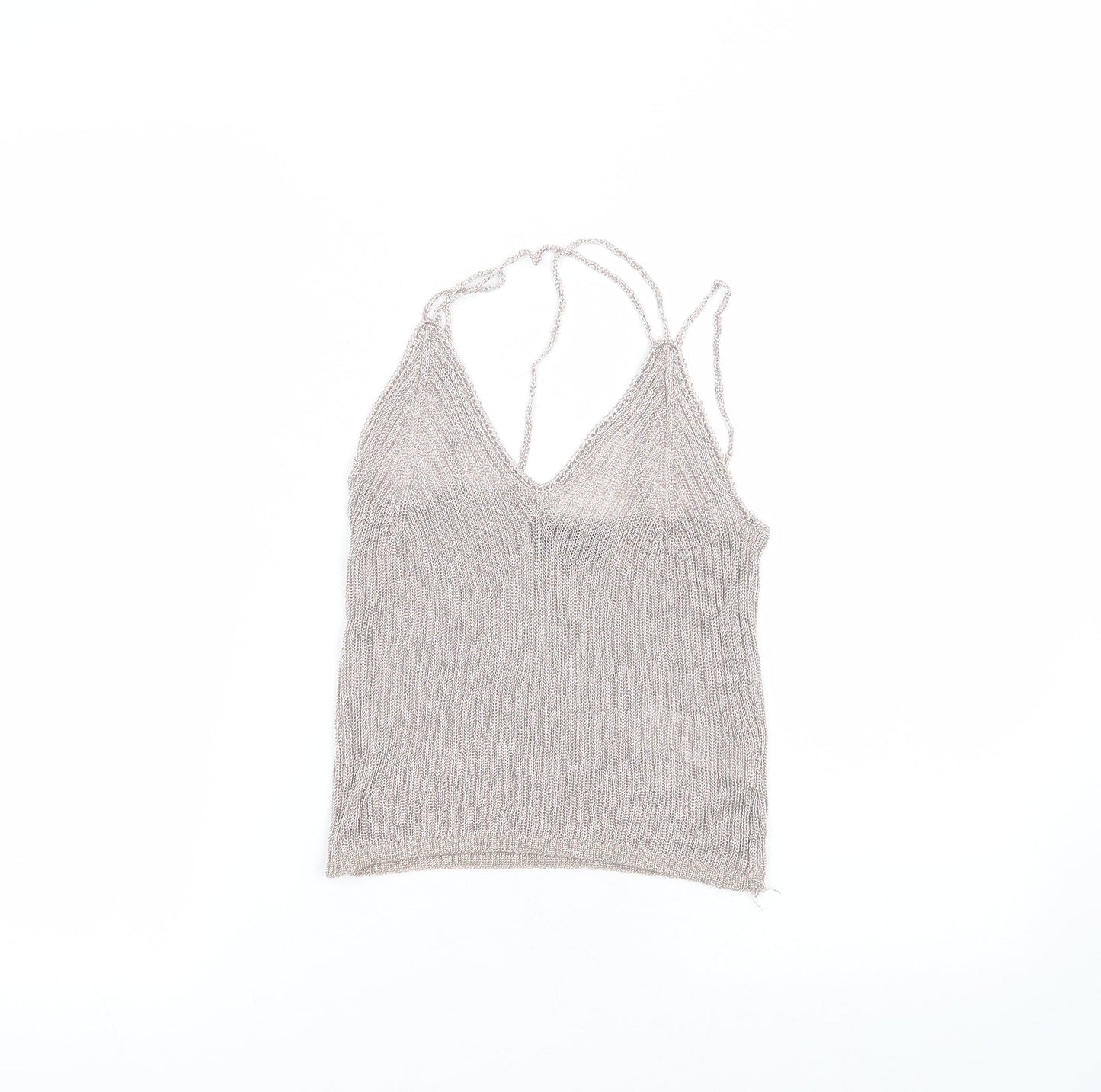 Womens UK Size 6 Topshop Pink Basic T-Shirt