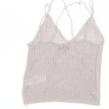 Womens UK Size 6 Topshop Pink Basic T-Shirt