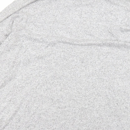 Womens UK Size L Select Grey Basic T-Shirt