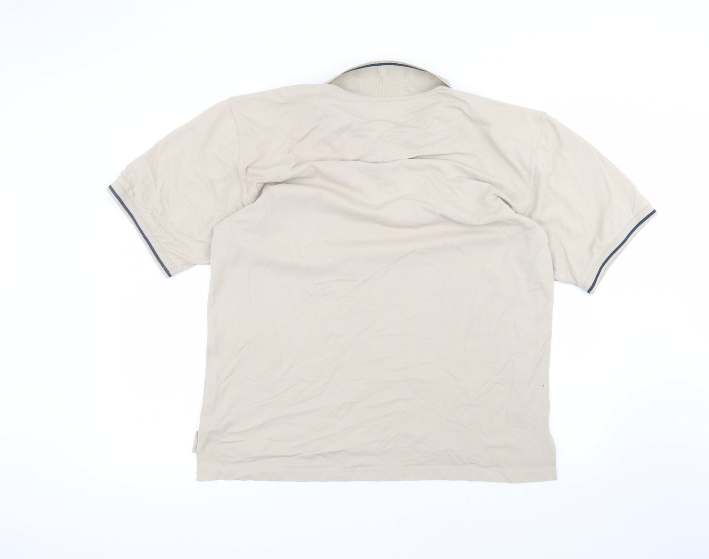 Mens UK Size L Crane Sports Polyamide Polo Shirt