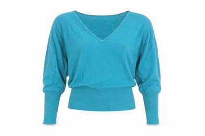Womens UK Size 12 Preworn Blue Basic T-Shirt