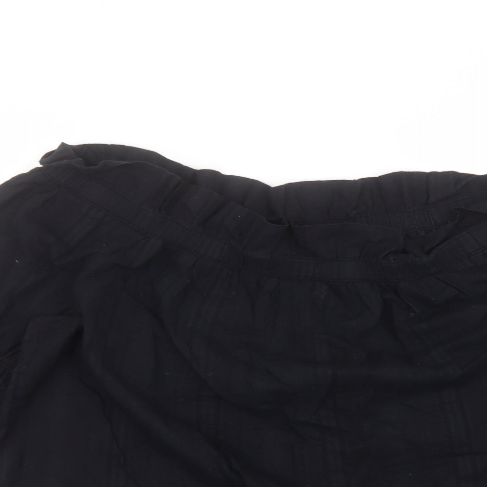 Womens UK Size 12 NEXT Black Basic T-Shirt