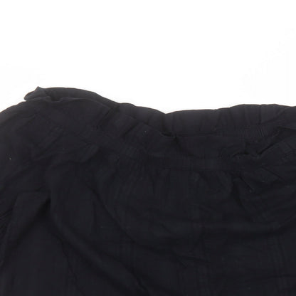 Womens UK Size 12 NEXT Black Basic T-Shirt