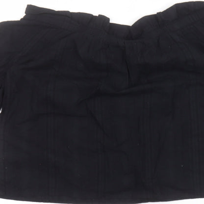 Womens UK Size 12 NEXT Black Basic T-Shirt