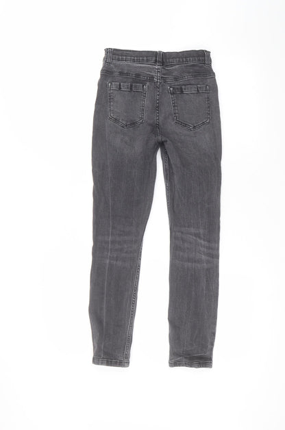TU Girls Black  Cotton Skinny Jeans Size 11 Years  Regular