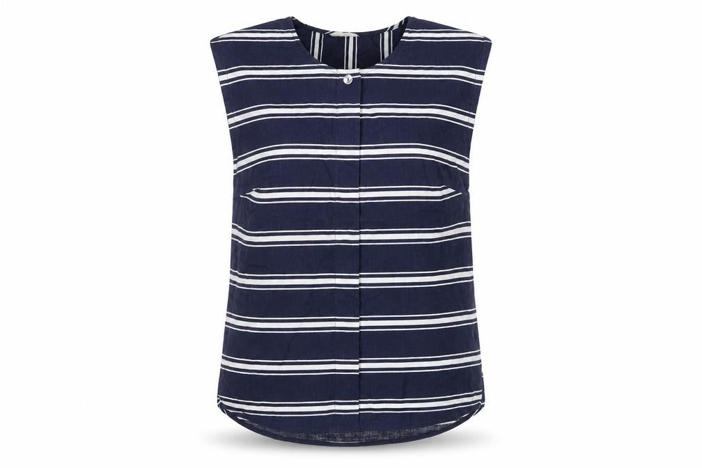 Womens UK Size M Monsoon Blue Basic T-Shirt