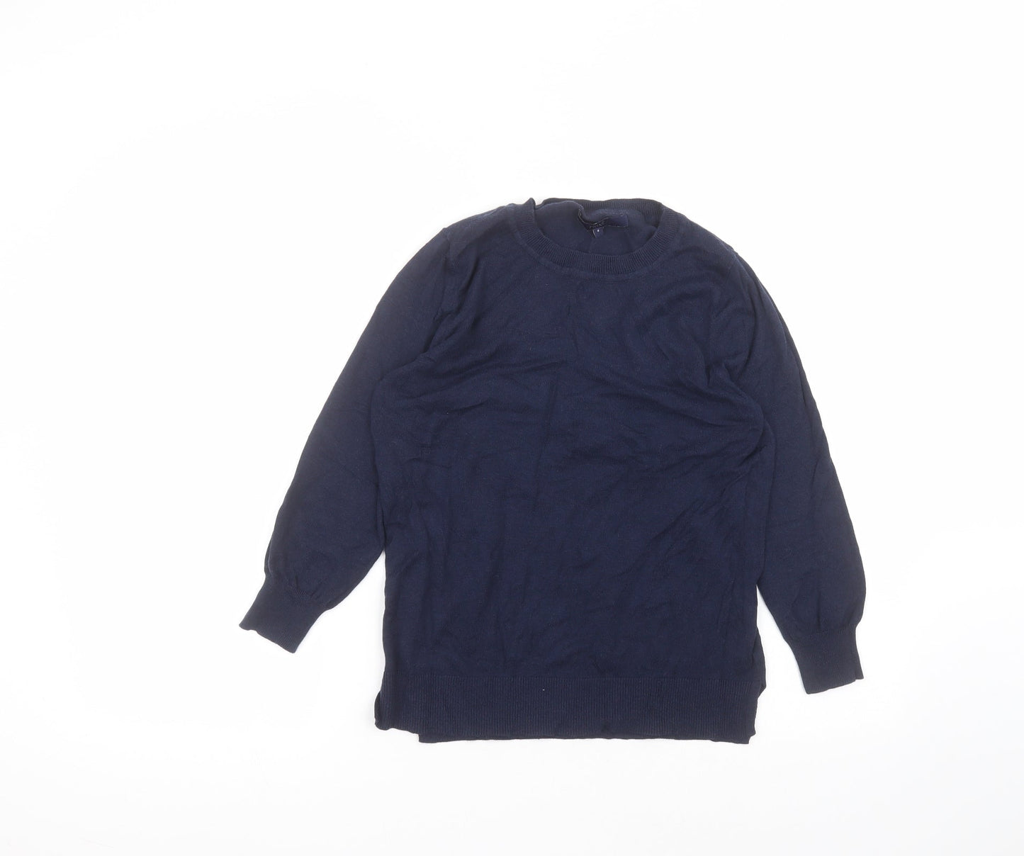 Womens UK Size 8 NEXT Blue Basic T-Shirt