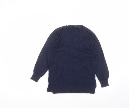 Womens UK Size 8 NEXT Blue Basic T-Shirt