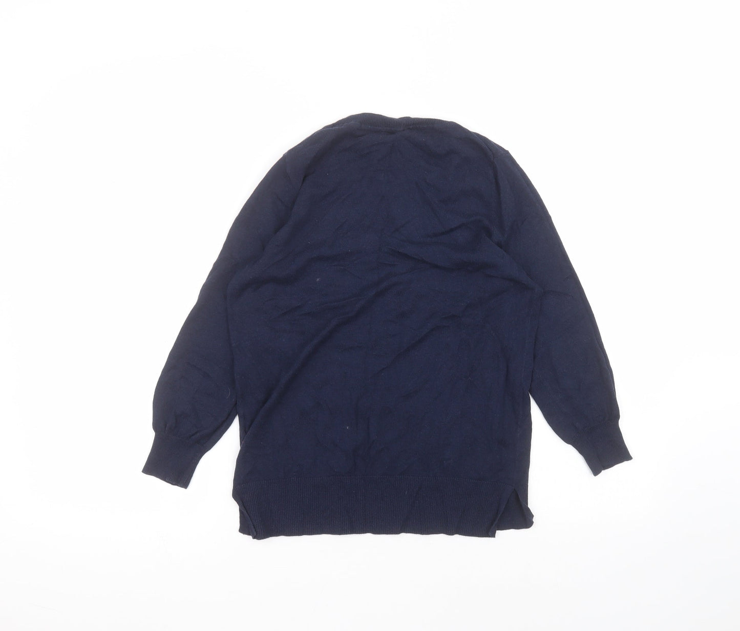 Womens UK Size 8 NEXT Blue Basic T-Shirt
