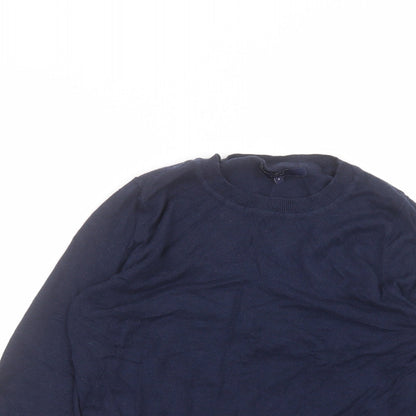 Womens UK Size 8 NEXT Blue Basic T-Shirt