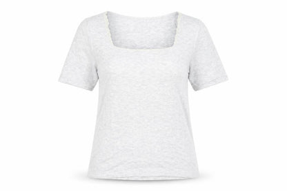 Womens UK Size 14 Marks and Spencer Grey Basic T-Shirt
