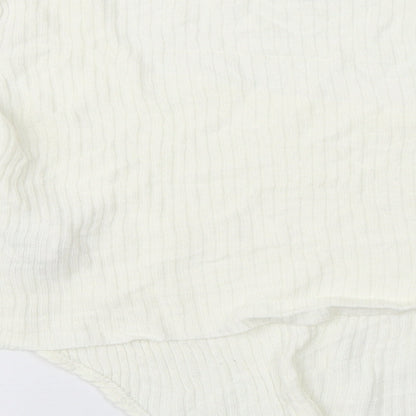 Womens UK Size 12 Missguided White Pullover Jumper