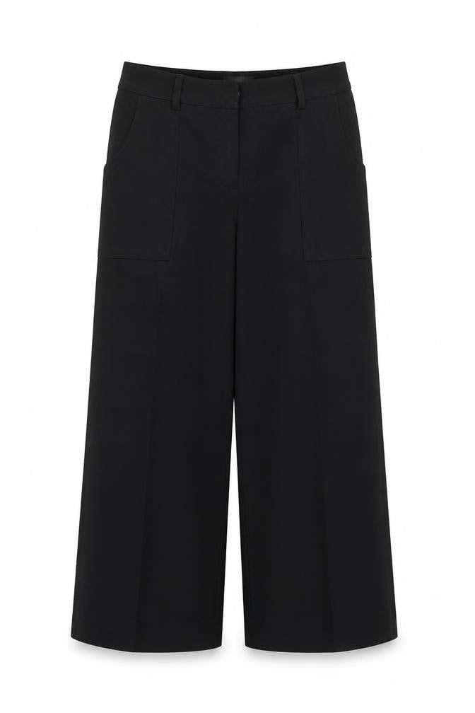 Womens UK Size 10 Marks and Spencer Regular Fit  Black Trousers