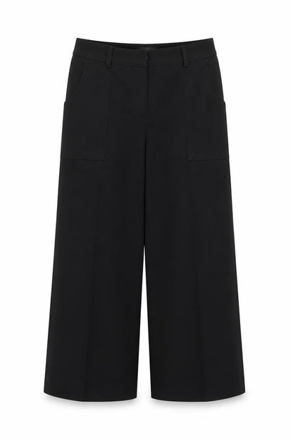 Womens UK Size 10 Marks and Spencer Regular Fit  Black Trousers