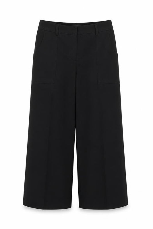 Womens UK Size 10 Marks and Spencer Regular Fit  Black Trousers