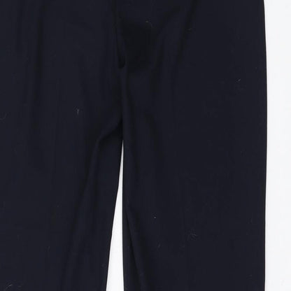 Womens UK Size 10 Marks and Spencer Regular Fit  Blue Trousers