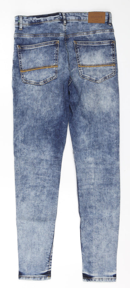 Outfit Kids Girls Blue  Cotton Straight Jeans Size 12 Years  Regular