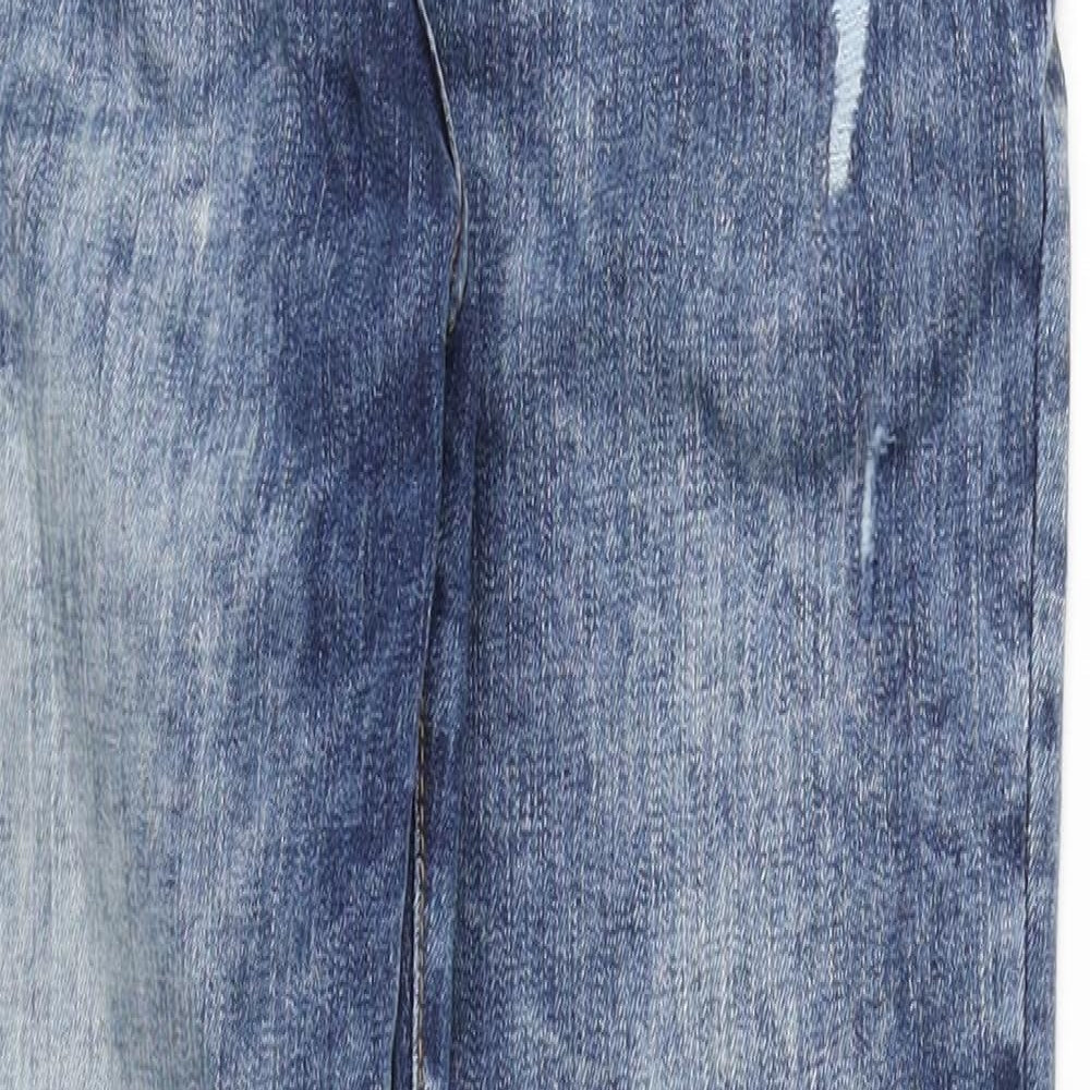 Outfit Kids Girls Blue  Cotton Straight Jeans Size 12 Years  Regular