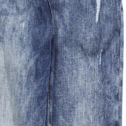 Outfit Kids Girls Blue  Cotton Straight Jeans Size 12 Years  Regular
