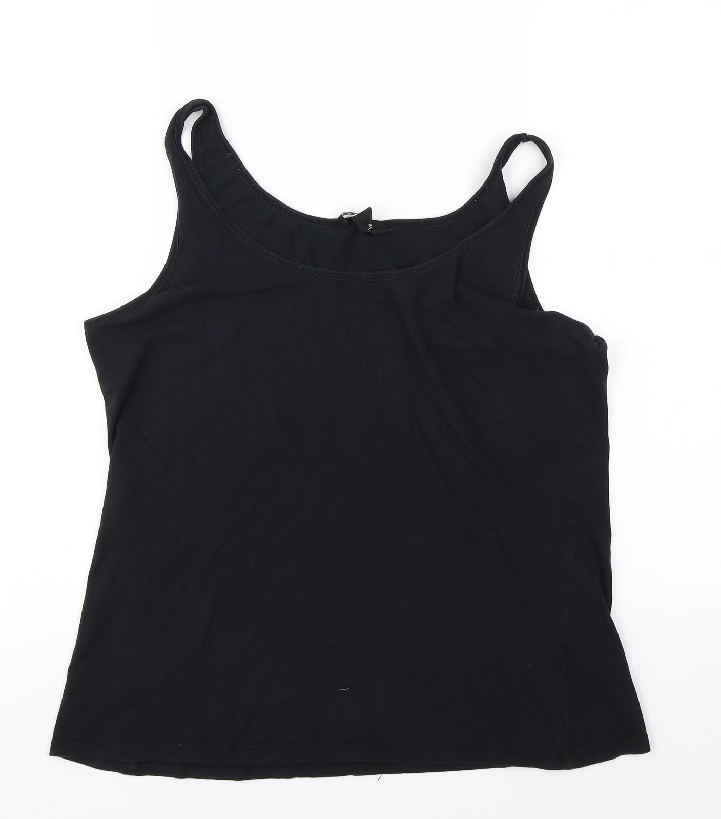 Womens UK Size 18 New Look Black Basic Tank
