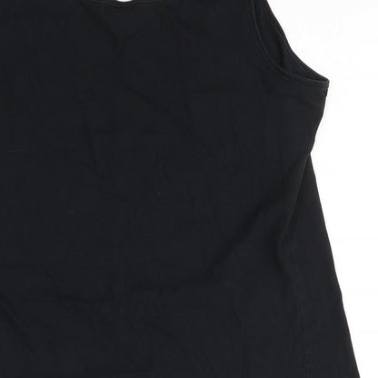 Womens UK Size 18 New Look Black Basic Tank
