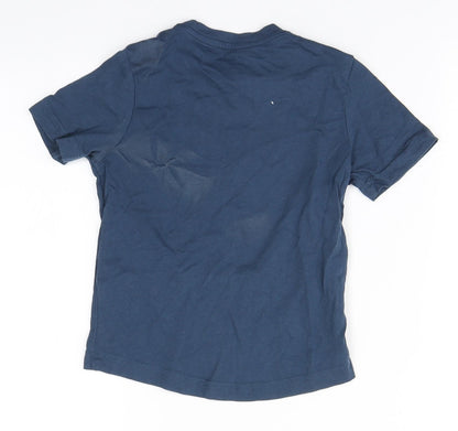 Studio Girls Blue  Cotton Basic T-Shirt Size 3-4 Years Round Neck  - Roarsome, Legend
